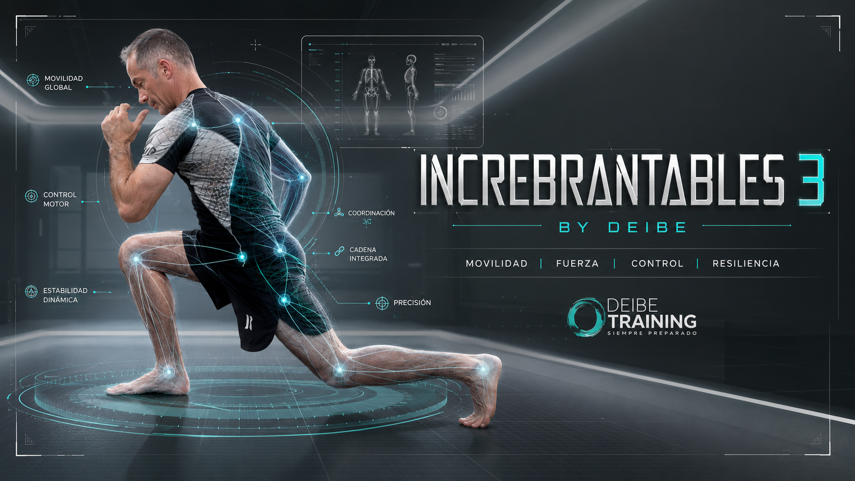 Inquebrantables 3 by DEIBE — Movilidad, Fuerza, Control, Resiliencia