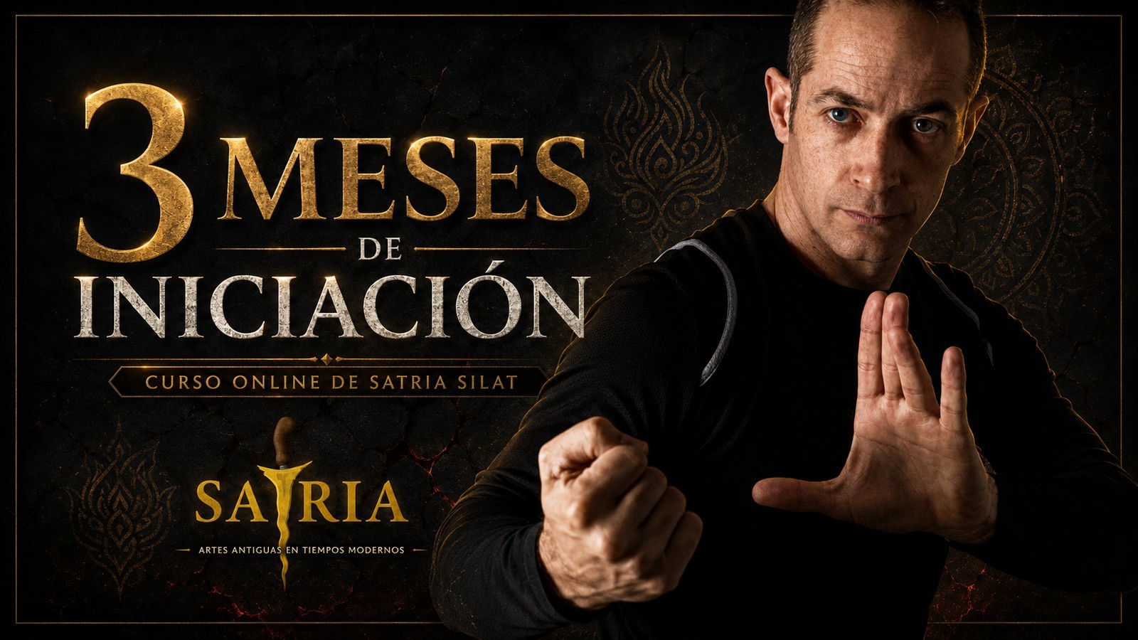 3 meses de iniciacion: curso online de Satria Silat