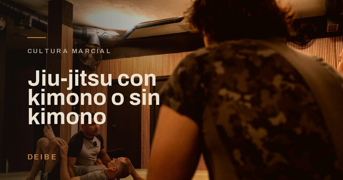 Portada del artículo Jiu-jitsu con kimono o sin kimono